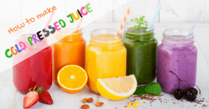 How to make cold pressed juice