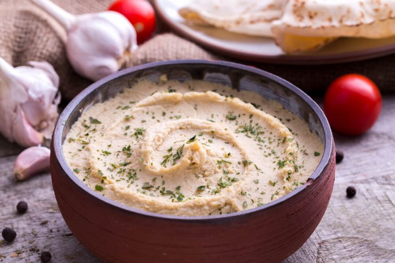 It is a delicious dip and spread usually made out of ground chick peas.